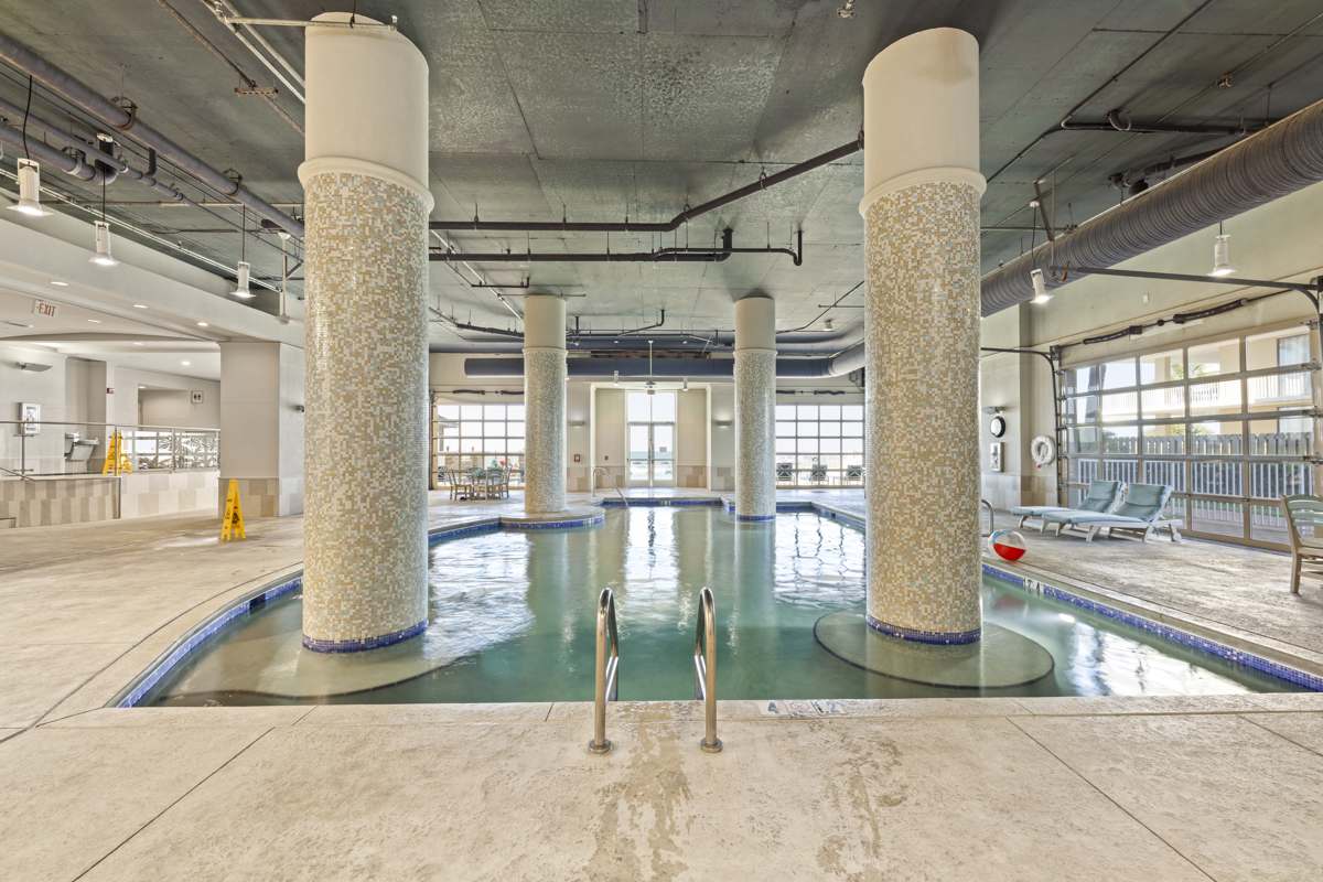 Heated indoor pool